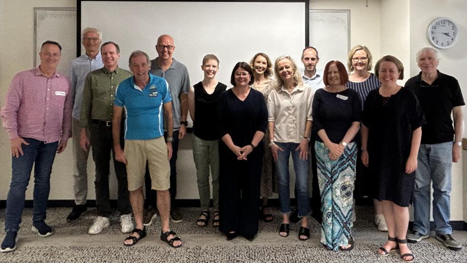 Group of speakers and organisers of the Valuing life symposium